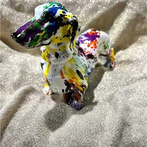 White Color Splash Dachshunds